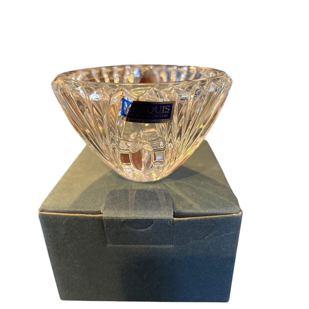 Marquis By‎ Waterford "Solara" Candle Holder Reversible with tags and box